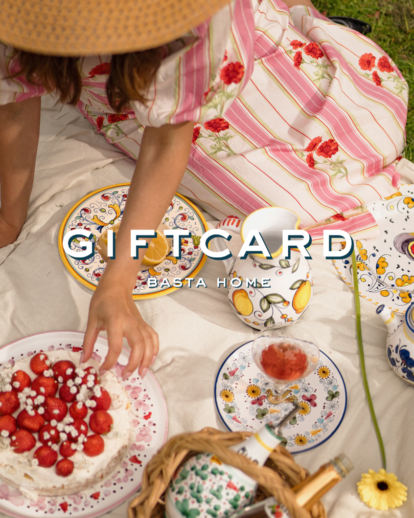 Basta Home gift card blancet stilleben